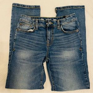 💙 Cat & Jack Straight Leg Stretch Jeans Size 12